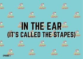 In the Ear and it’s the stapes