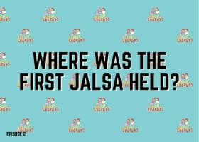 Where was the first Jalsa held?